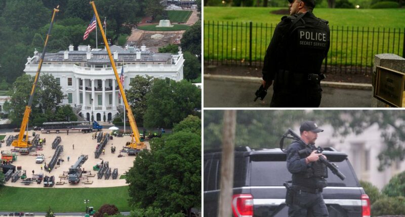 White House on lockdown after dozens of shots fired
