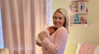 White House press secretary Karoline Leavitt announces birth of baby girl