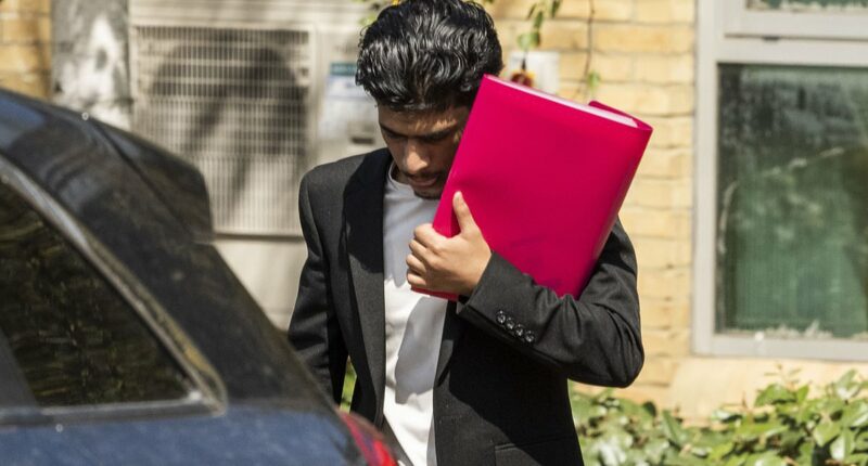 Woman, 20, 'raped by Syrian refugee' breaks down in tears in court