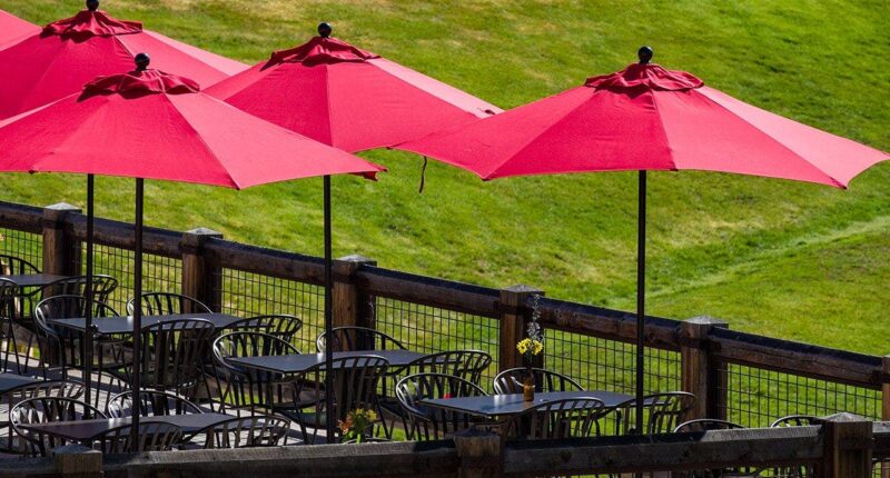 Woman killed by flying restaurant umbrella in freak accident at South Carolina lakeside restaurant
