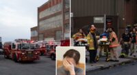 Worker killed in NYC shipyard blast was trapped in boat's belly, family says