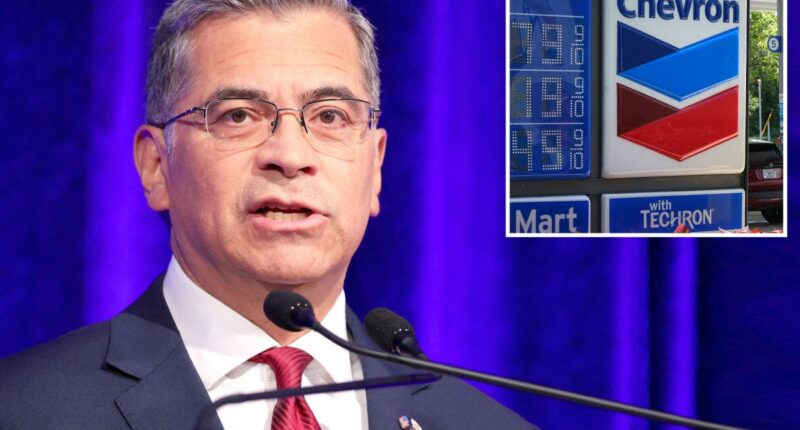 Xavier Becerra talks tough on Big Oil while taking big money from Chevron