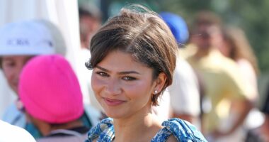 Zendaya wears wedding ring to support Tom Holland at padel match