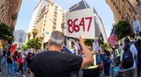 ‘86 47’ slogan tied to James Comey resurfaces at May Day protests across US