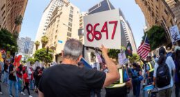 ‘86 47’ slogan tied to James Comey resurfaces at May Day protests across US