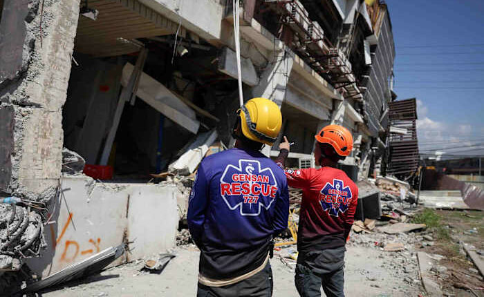20,000 people displaced by the Philippine earthquake that killed at least 37