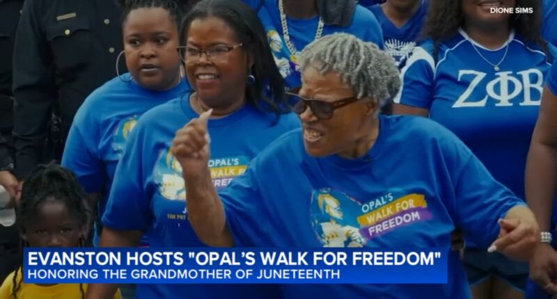 2026 Juneteenth events in Chicago area: Evanston 'Opal's Walk for Freedom' march honors Opal Lee, grandmother of Juneteenth