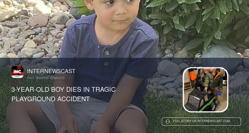 3-Year-Old Boy Dies in Tragic Playground Accident - Internewscast Journal