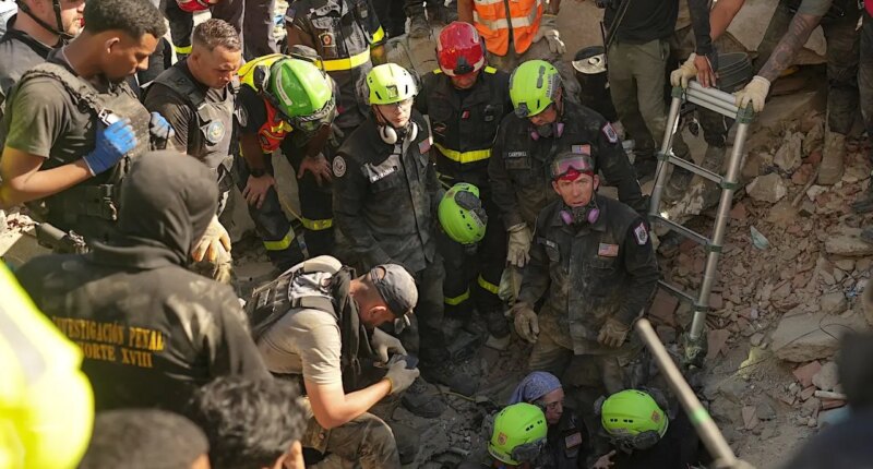 33 rescued from Venezuelan rubble: Survival window desperately fading with nearly 50,000 missing