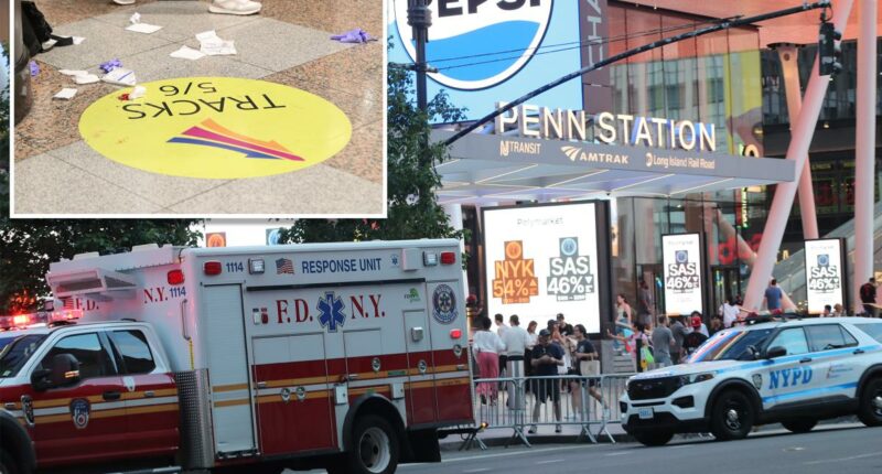 5 stabbed in bloody attack inside Penn Station -- suspect in custody