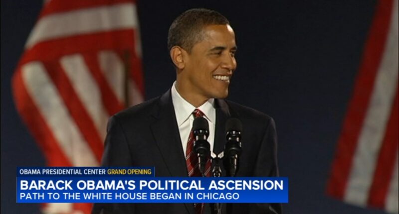 A look back at Barack Obama's rise from community organizer to first Black US president ahead of Chicago Obama Center opening