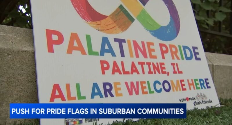 Activists urge Village of Palatine, Illinois to change its code of ordinances, raise Pride flag for Pride Month 2026
