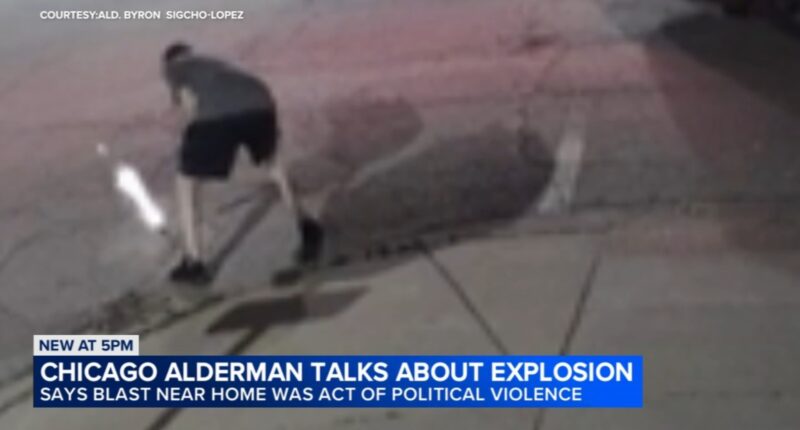 Alderman Sigcho-Lopez believes explosion outside of his Pilsen, Chicago home was 'an act of political violence'