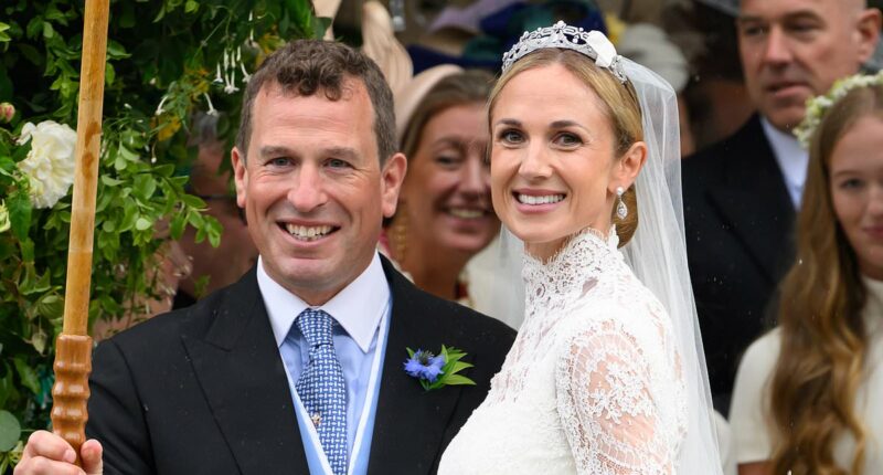 All the details you might have missed from Harriet and Peter's wedding