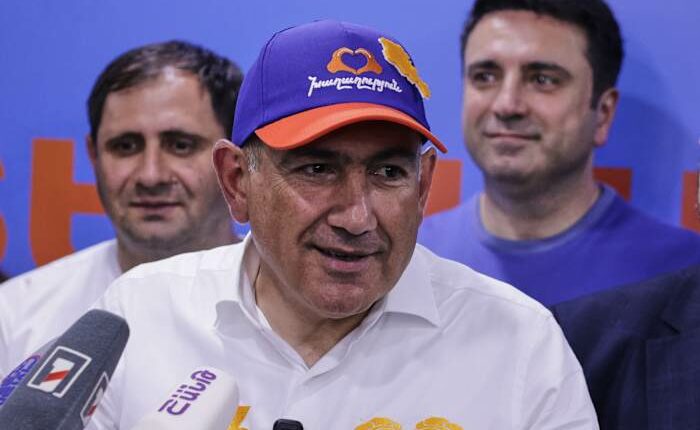 Armenian Prime Minister Nikol Pashinyan claims victory following general election