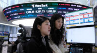 Asian shares surge and oil prices slip after Trump claims a breakthrough in Iran war talks