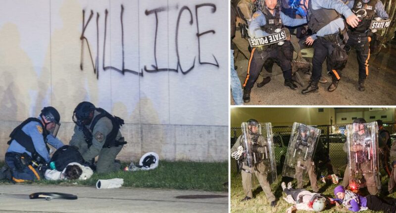 At least 20 protesters arrested at ICE detention center Delaney Hall as DHS vows 'ZERO tolerance for rioters'