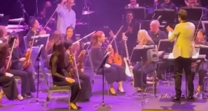 Audience member steps in to rescue concert after pianist falls ill