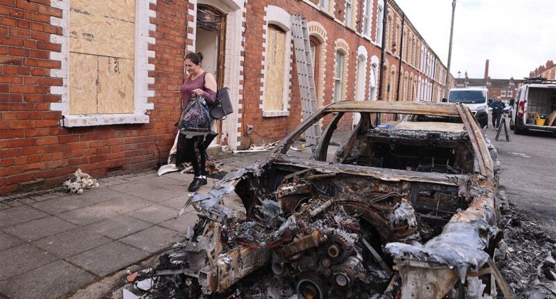 Belfast burns after Sudanese migrant arrested in brutal knife attack