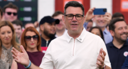 British Prime Minister Keir Starmer faces potential leadership challenge from newly-elected Andy Burnham