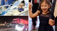 California 7-year-old left with half a skull after crash involving undocumented truck driver shares touching moment with Trump's top brass