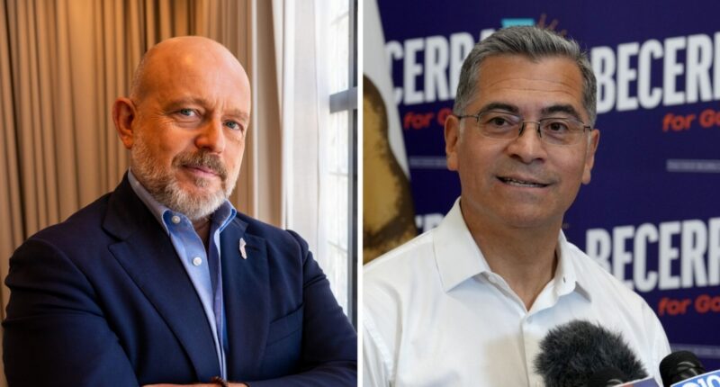 California Governor's race: Republican Steve Hilton advances to CA governor runoff, will face Xavier Becerra in November