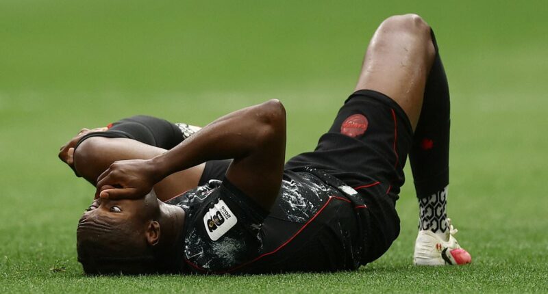Canada star suffers horror injury in World Cup game vs Qatar as horrified coach screams: 'His leg is hanging off'