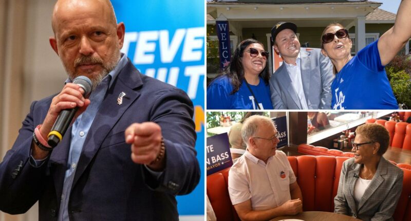 Candidates scramble for last-minute votes across CA before governor and mayor primaries