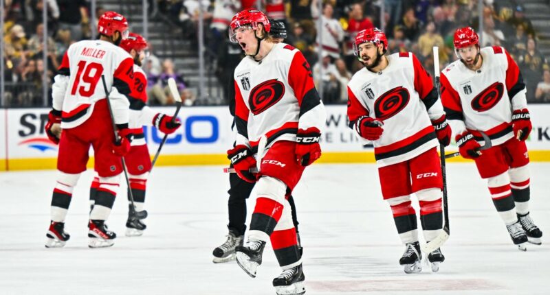 Carolina Hurricanes win second Stanley Cup, beating Vegas Golden Knights in 6 games