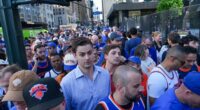 Chaos outside MSG as thousands beg to be let in before Trump arrives