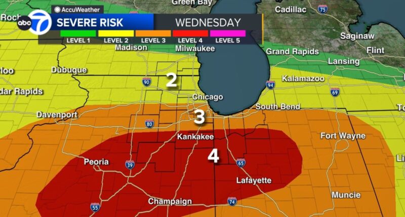 Chicago, Illinois weather forecast: Tornado Watch issued for parts of Chicago area | Radar