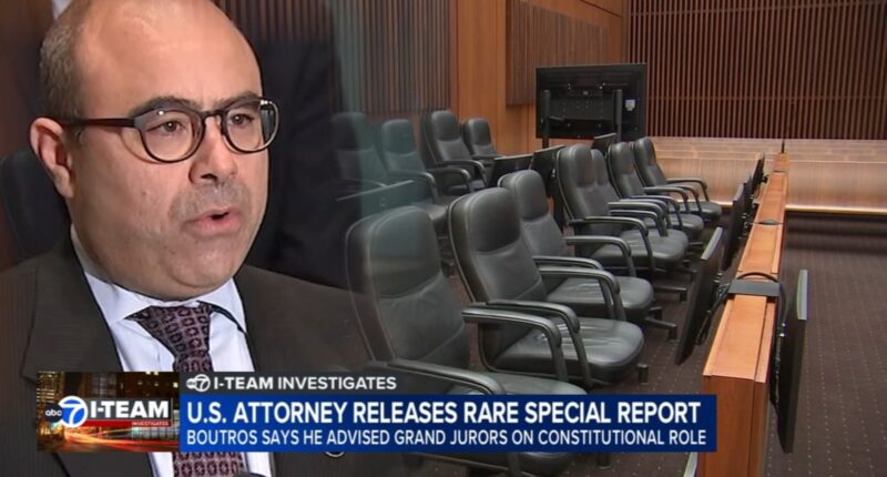 Chicago US Attorney Andrew Boutros releases rare special report about his contact with 'Broadview Six' grand jury