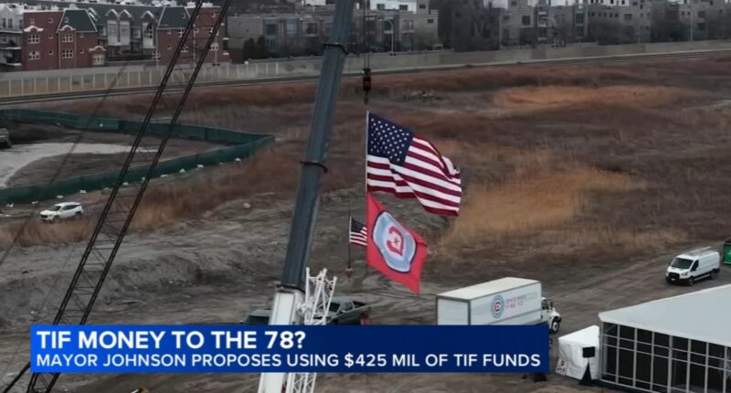 Chicago officials debate Mayor Brandon Johnson's proposed $425M TIF funding for 'The 78' project, Chicago Fire soccer stadium