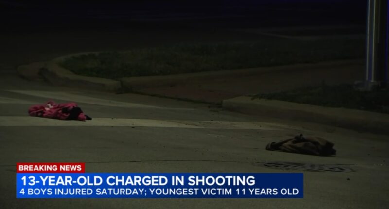 Chicago shooting: Boy, 13, charged in shooting of 4 children in Bronzeville, Chicago police say