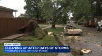 Chicago weather: Calumet City residents deal with more property damage after Saturday night storms amid tornado recovery, cleanup