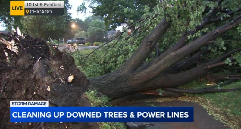 Chicago weather, update: More storm damage, power outages impacting Chicago's South Side, NW Indiana weeks after tornados