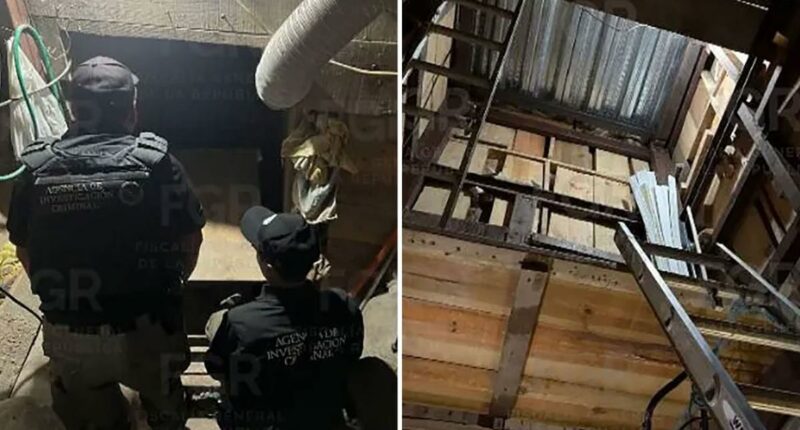 Cops discover massive tunnel into America -- and it was hidden in plain sight