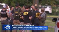 Country Club Hills shooting: 3 charged after 2 suspects shot during ATF gun trafficking operation near 189th and Loretto Lane