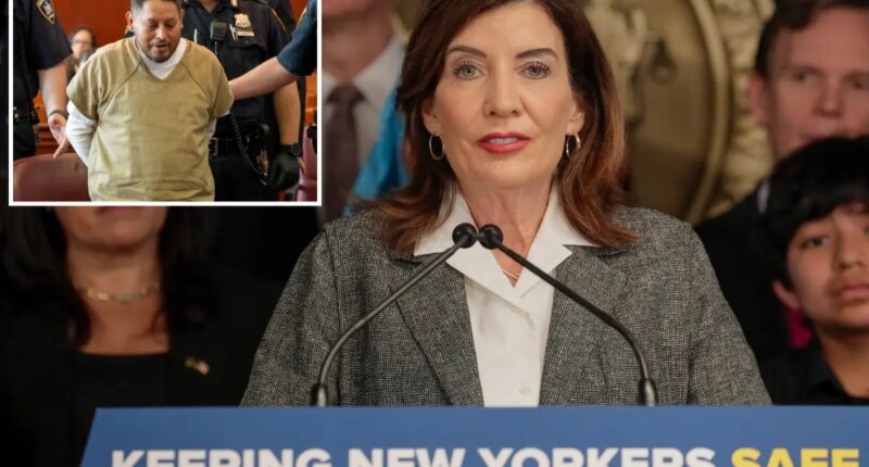 DHS demands Hochul, Mamdani to honor ICE retainer for illegal migrant convicted of raping corpse on subway