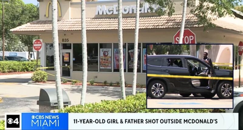 Dad, child shot in McDonald's ambush, worker involved: Cops
