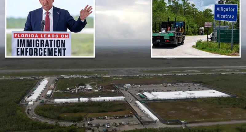 DeSantis announces closure of Alligator Alcatraz migrant detention center: ‘Fulfilled mission’
