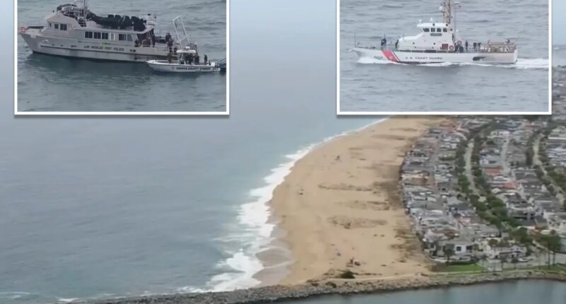 Desperate search underway for missing swimmer in Newport Beach