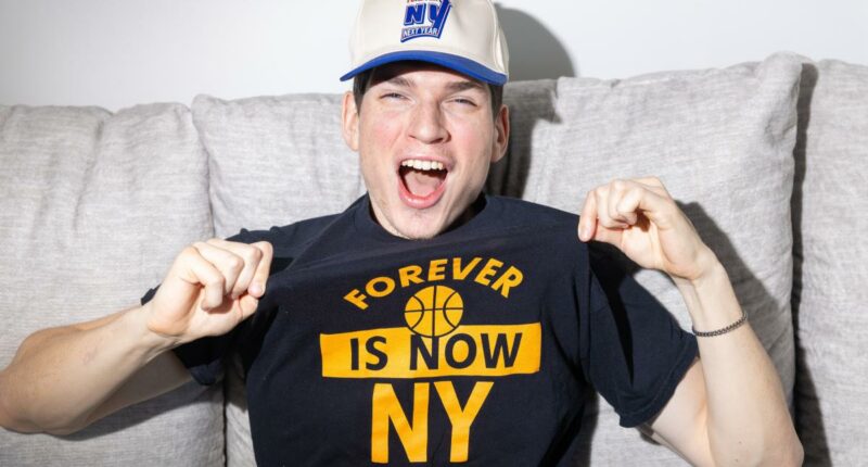 Diehard NYC fan built a brand on local teams' misery -- but Knicks are making him see the bright side