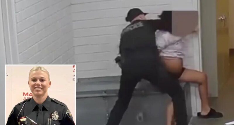 Disturbing footage shows Arizona cop pummeling pregnant woman in handcuffs