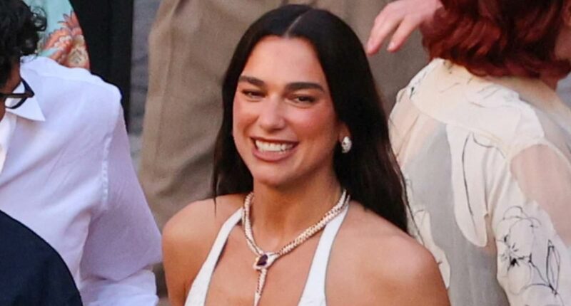 Dua Lipa 'pays out £5,000 to residents in Palermo'