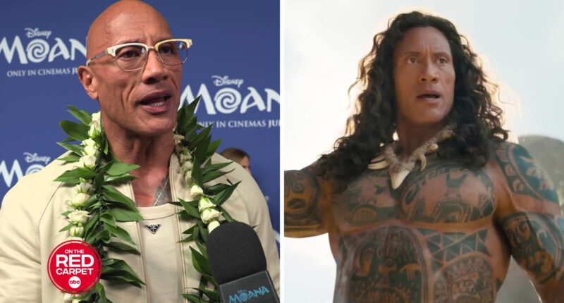 Dwayne Johnson reveals two reasons why it was an honor to bring Maui to live-action 'Moana'