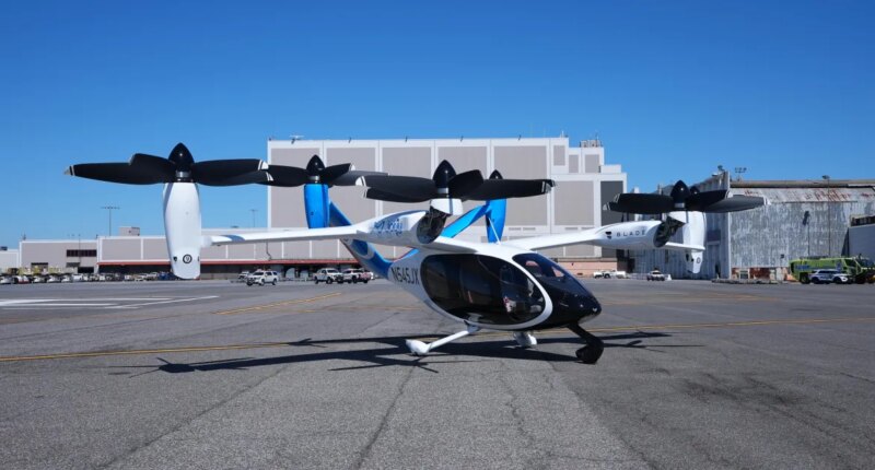 Electric air taxis are stuck in the courtroom