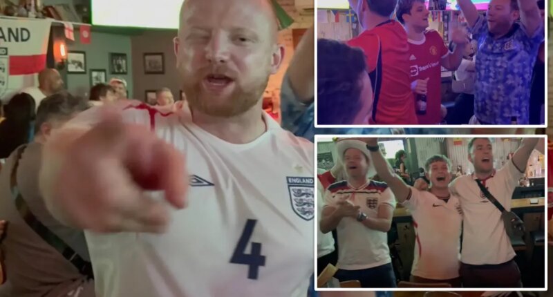 English bargoers swarm local pubs for World Cup party after victory over Panama