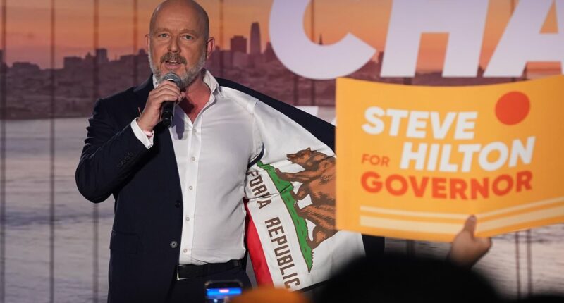 Ex-Fox star Steve Hilton surges in California governor race but nail-biting fate hinges on agonizing trickle of votes