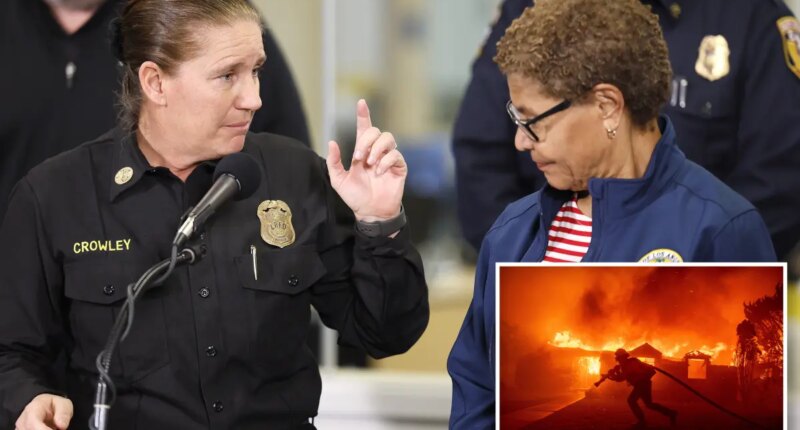 Ex-LAFD Chief Kristin Crowley sues Mayor Karen Bass for defamation